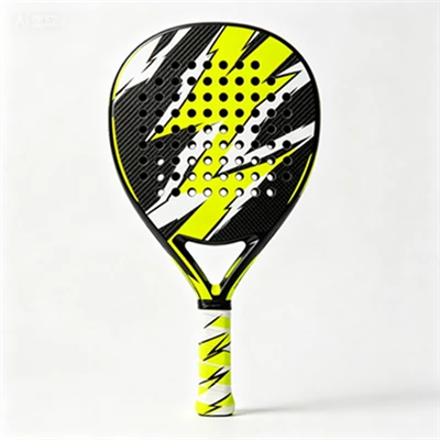 Lightning Graphic Carbon Attack Padel Racket Customizable