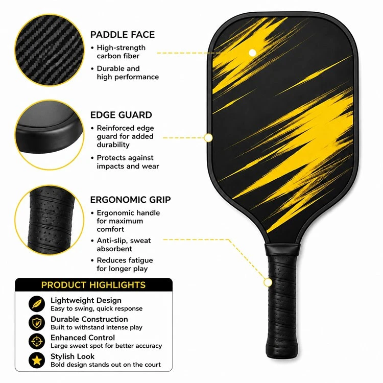 USAPA Approved 5th Generation 13MM Pickleball Paddle best